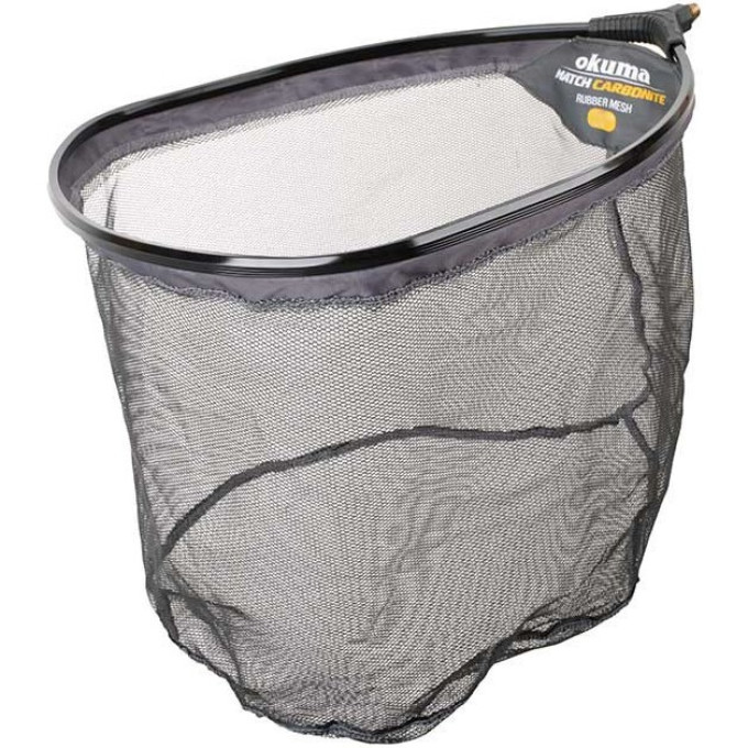 Подсачек OKUMA Match Carbonite Rubber Mesh 22 — голова без ручки 54184